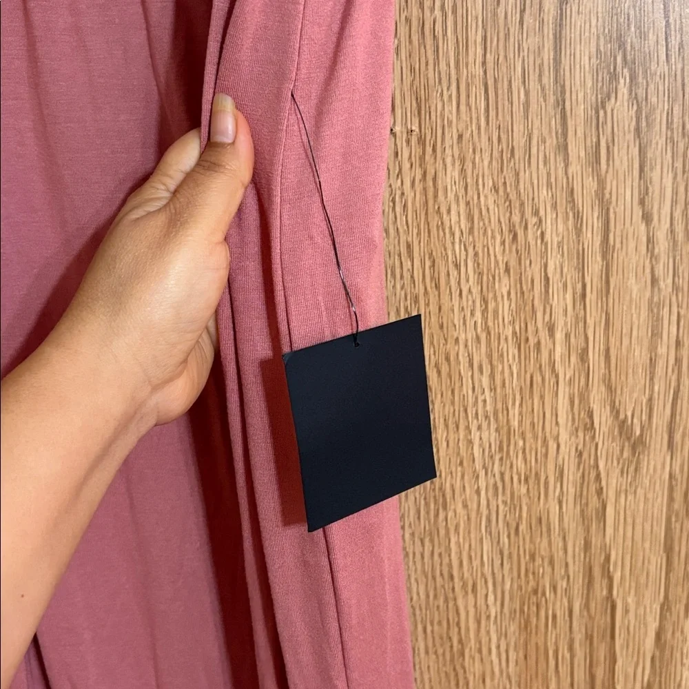 Lulu's Dusty Rose Knit dress